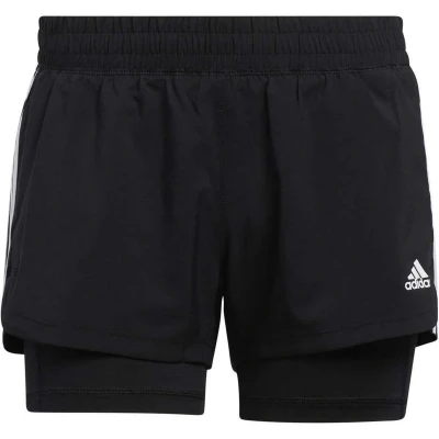 Afbeelding van adidas Performance Pacer Korte broeken, Dames, Maat: XL, Black/white