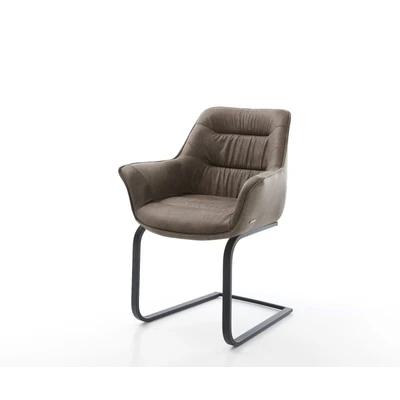 Afbeelding van sledemodel Kaira Flex vlak zwart taupe vintage