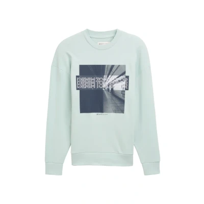Afbeelding van TOM Tailor Sweater, Heren, Maat: XL, Hellgrün