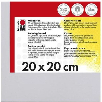Afbeelding van Schilderskarton 20 x 0 4 cm 280 g/m