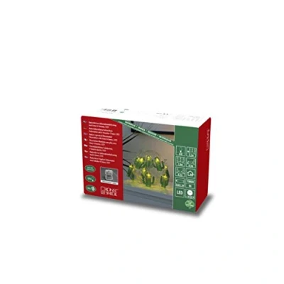 Afbeelding van Konstsmide 3127 903 Motief lichtketting Cactussen Binnen werkt op batterijen Aantal lampen 10 LED Warmwit Verlichte lengte: 1.8 m Timer