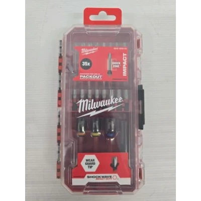 Afbeelding van Milwaukee Shockwave schroefbits (33 dlg)
