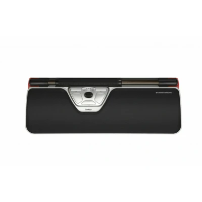 Afbeelding van Contour Design RollerMouse RED Plus Set met muis en muismat Bluetooth Zwart, Zilver 7 Toetsen 600 dpi, 800 1000 1200 1400 1600 1800