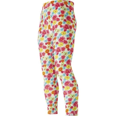 Afbeelding van Playshoes legging lang fuchsia bloemen
