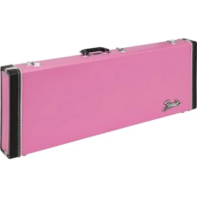 Afbeelding van Fender Joe Strummer Strat/Tele Case Pink Leopard signature gitaarkoffer