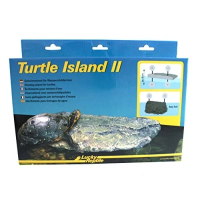 Afbeelding van Lucky Reptile TU M Turtle Island II medium, 1 stuk (verpakking van 1)