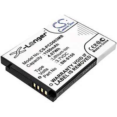 Afbeelding van TECHTEK Batterijen 1100mAh compatibel met [Philips] SCD 603/00, 603H, SCD603, SCD603/10, SCD603/20 vervangt 20600002300, 996510061843, N S150, SN S150 FBA