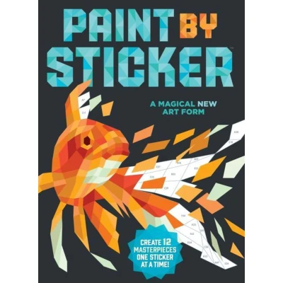 Afbeelding van Paint by Sticker: Create 12 Masterpieces One Sticker at a Time!