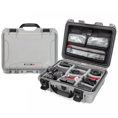 Afbeelding van Nanuk 920 hard case met deksel en gevoerde scheidingswand, waterdicht, grafiet