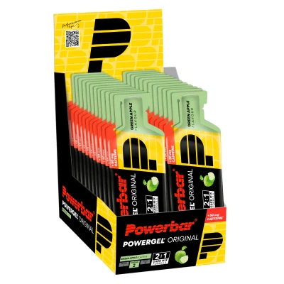 Afbeelding van PowerBar Power Gel Cafeïne Green Apple 24*41 g