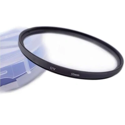 Afbeelding van Fire Rock 55 mm HD UV filter voor Nikon D3500 D3400 D5600 met Nikkor AF P 18 55mm Lens/Sony a7m2 a7III FE 28 70mm HX400 HX300 lens en andere schroefdraad grootte (1 pak)