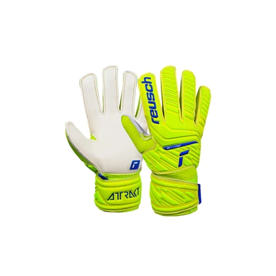 Afbeelding van Reusch Attrakt Solid Junior Voetbalhandschoenen voor kinderen met buitennaadconstructie alle veldoppervlakken