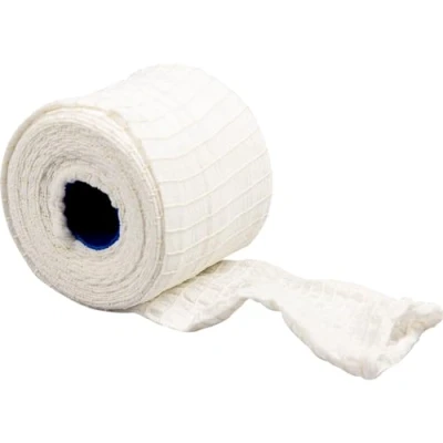 Afbeelding van Browin 310105 Rooknet, wit, 12,5 cm x 5 m, voor braden, roken, bouillon, koken en het rijpen van vlees tot 1,5 kg gewicht bij max. 220 C. Ook ideaal kaas!