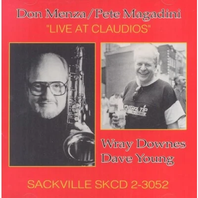 Afbeelding van Don Menza &amp; Pete Magadini Quartet Live At Claudios (CD)