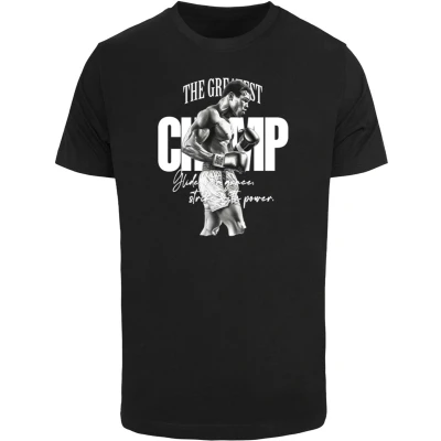 Afbeelding van Mister Tee THE Greatest Tshirt print, Heren, Maat: 4XL, Black