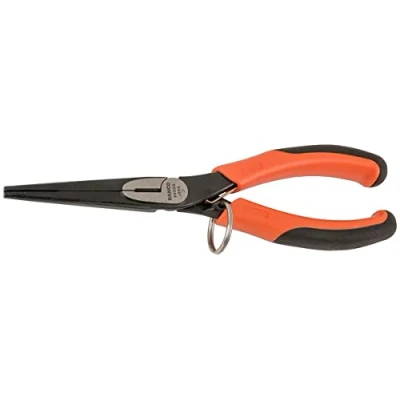 Afbeelding van Bahco Punttang ERGO™ met veiligheidsring lang tweecomponentengrepen gefosfateerd 200 mm TAH2430G