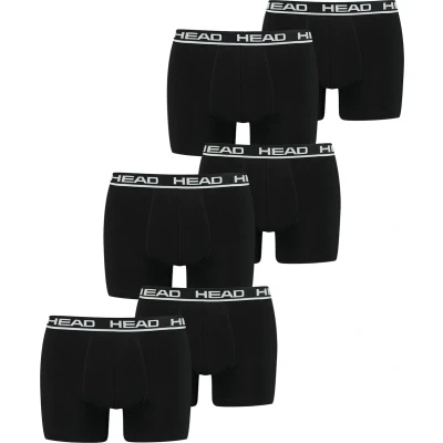 Afbeelding van Head Basic 6 PACK Onderbroeken, Heren, Maat: Large, Black