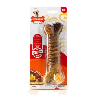 Afbeelding van Nylabone Power Chew Beef &amp; Cheese maat XL