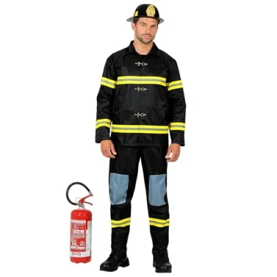 Afbeelding van W WIDMANN MILANO Party Fashion Kostuum brandweerman, uniform, beroep, firefighter, carnavalskostuum