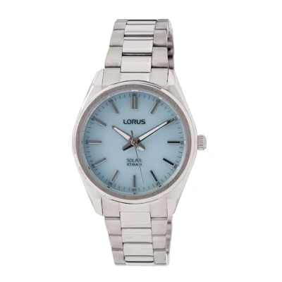 Afbeelding van Lorus RY511AX9 Horloge Solar staal zilverkleurig blauw 31 mm