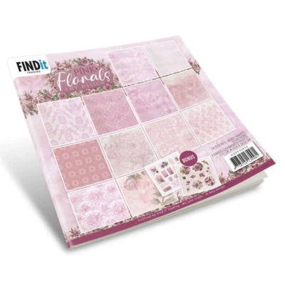 Afbeelding van Paperpack Amy Design Pink Florals