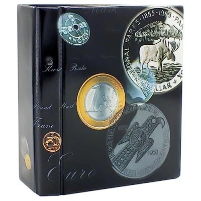 Afbeelding van SAFE 7817 Muntenalbum Munt Scrapbook Bewaar Uw Euromunten 1 Cent tot 2 Euro