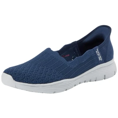 Afbeelding van Skechers Seager Believe It Sneaker voor dames, marineblauw, 39 EU