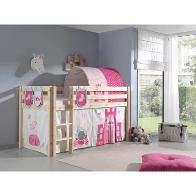 Afbeelding van Vipack Pino halfhoogslaper 90x200 Grenen Nieuwe thema&#039;s