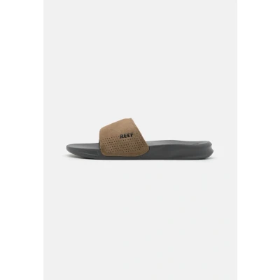 Afbeelding van Slipper Reef Men One Slide Grey Tan Schoenmaat 40