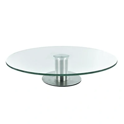 Afbeelding van LILY COOK KA1742 Plat à Tarte Fromage Verre/Inox Transparent 30 x 7 cm