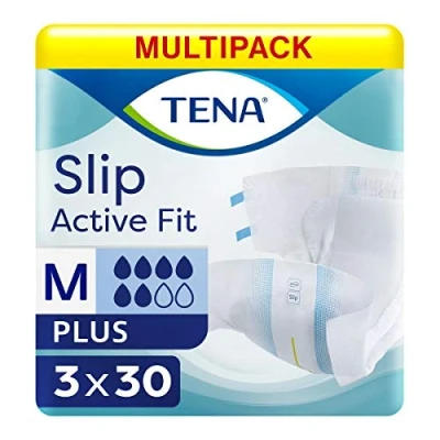 Afbeelding van Tena Slip Active Fit Plus Medium 3 pakken van 30 stuks
