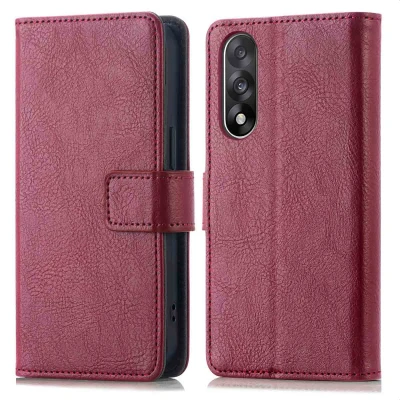 Afbeelding van imoshion Hoesje Geschikt voor OnePlus Nord 5 Luxe Bookcase Bordeaux