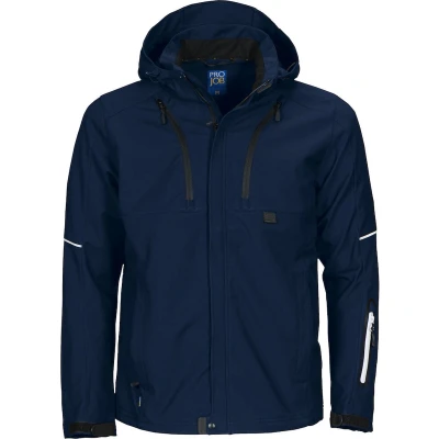 Afbeelding van ProJob 3406 SOFTSHELL JAS 643406 Marine 4XL