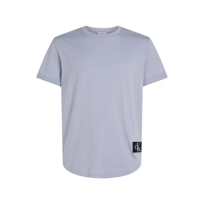 Afbeelding van Calvin Klein Jeans Badge TURN UP Sleeve Tshirt basic, Heren, Maat: Small, Aleutian