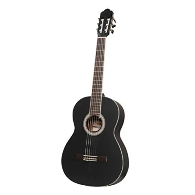 Afbeelding van Stagg SCL70 BLK 4/4 Zwarte klassieke gitaar