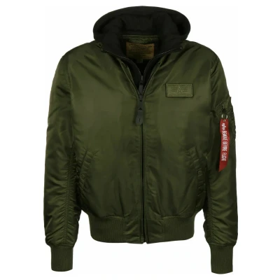 Afbeelding van Alpha Industries MA1 DTEC Jas, Heren, Maat: XL, Dark green black