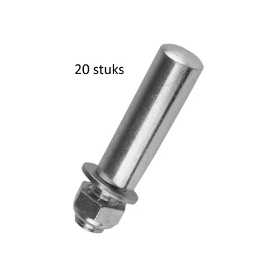 Afbeelding van Algi Doos crankspie 9,5 x 43mm (20 stk)