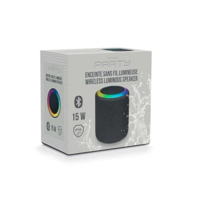 Afbeelding van Bigben Party Bluetooth Speaker RGB Verlichting Cylinder Small