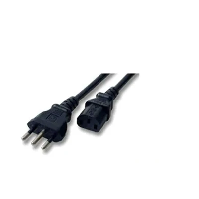 Afbeelding van MicroConnect pe100418 1.8 m Power Plug Type L C13 Coupler zwart stroomkabel