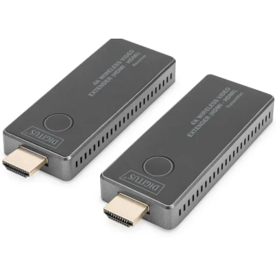 Afbeelding van Digitus DS 55323 audio/video extender AV zender &amp; ontvanger Zwart, Zilver