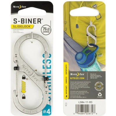 Afbeelding van Nite Ize S Biner #4 Slidelock RVS