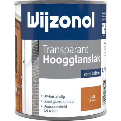 Afbeelding van Wijzonol Transparant Hoogglanslak Grenen 3105 Lakken (transparant)