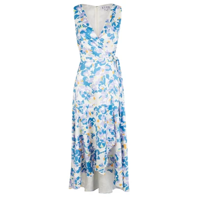 Afbeelding van KLEO Abendkleid Cocktailjurk, Dames, Maat: 36, Blau