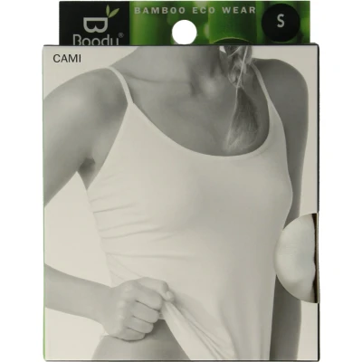 Afbeelding van Boody Bamboe Cami top Wit / S
