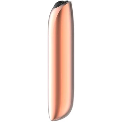 Afbeelding van Bossoftoys 22 00048 Powerful Bullet Vibrator USB Rechargeable 20 Functions Gold