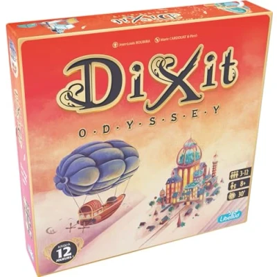 Afbeelding van Libellud Dixit Odyssey (editie 2022) Communicatiespel Leeftijd 8+ 3 tot 12 spelers Speeltijd 30 minuten, opFranzösisch