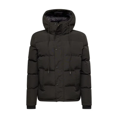 Afbeelding van Superdry Everest Hooded Puffer Winterjas, Heren, Maat: XXL, Jet black