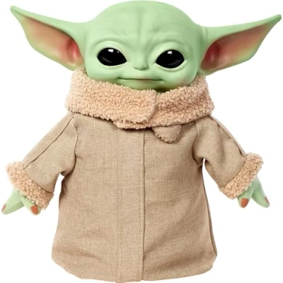 Afbeelding van Star Wars Knuffel Grogu 3.0 Knijp en Knipper Pluche