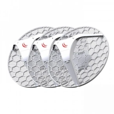 Afbeelding van MikroTik LHG 5 3 pack, dubbele ketting, Router, Wit