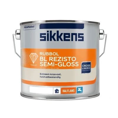 Afbeelding van Sikkens Rubbol BL Rezisto Semi Gloss Lak 2,5 liter Mengbaar